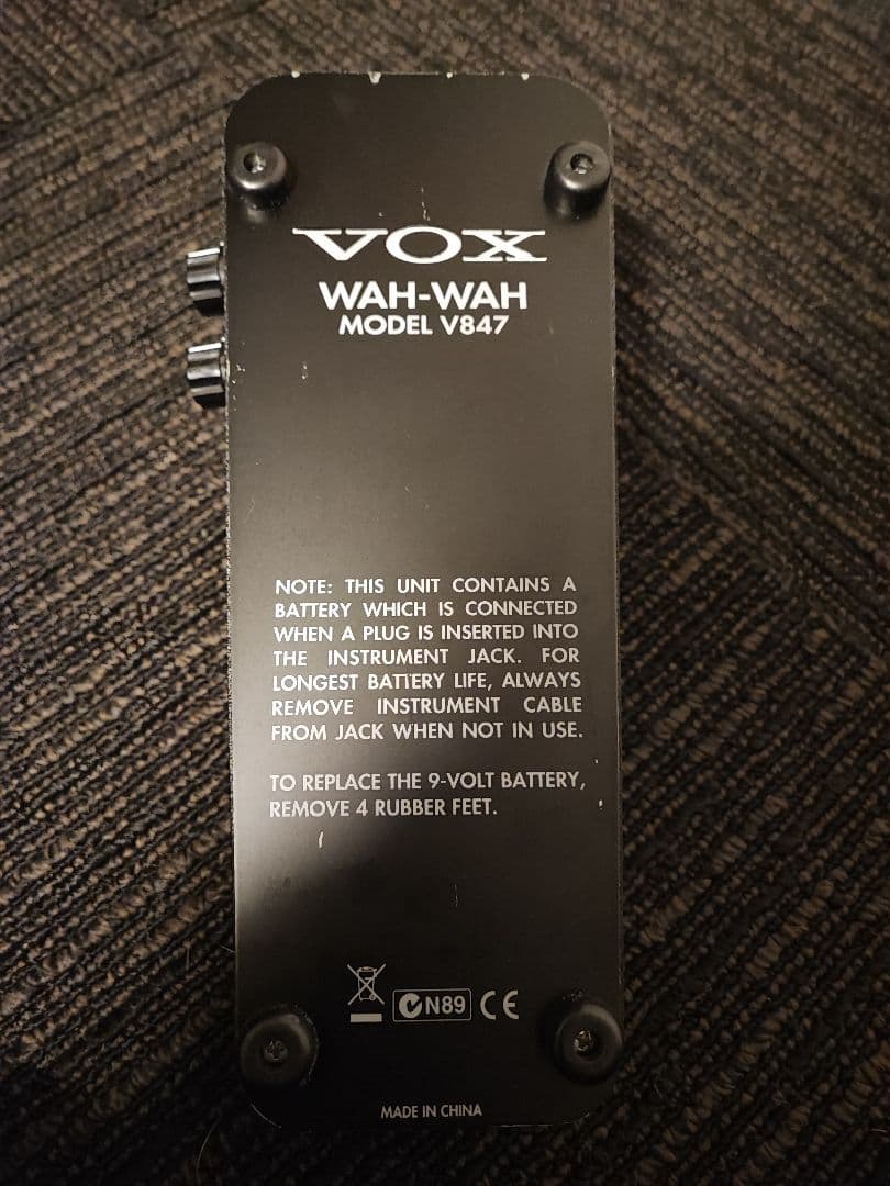 VOX V847 HKworks MOD モディファイ品 WAH-WAH