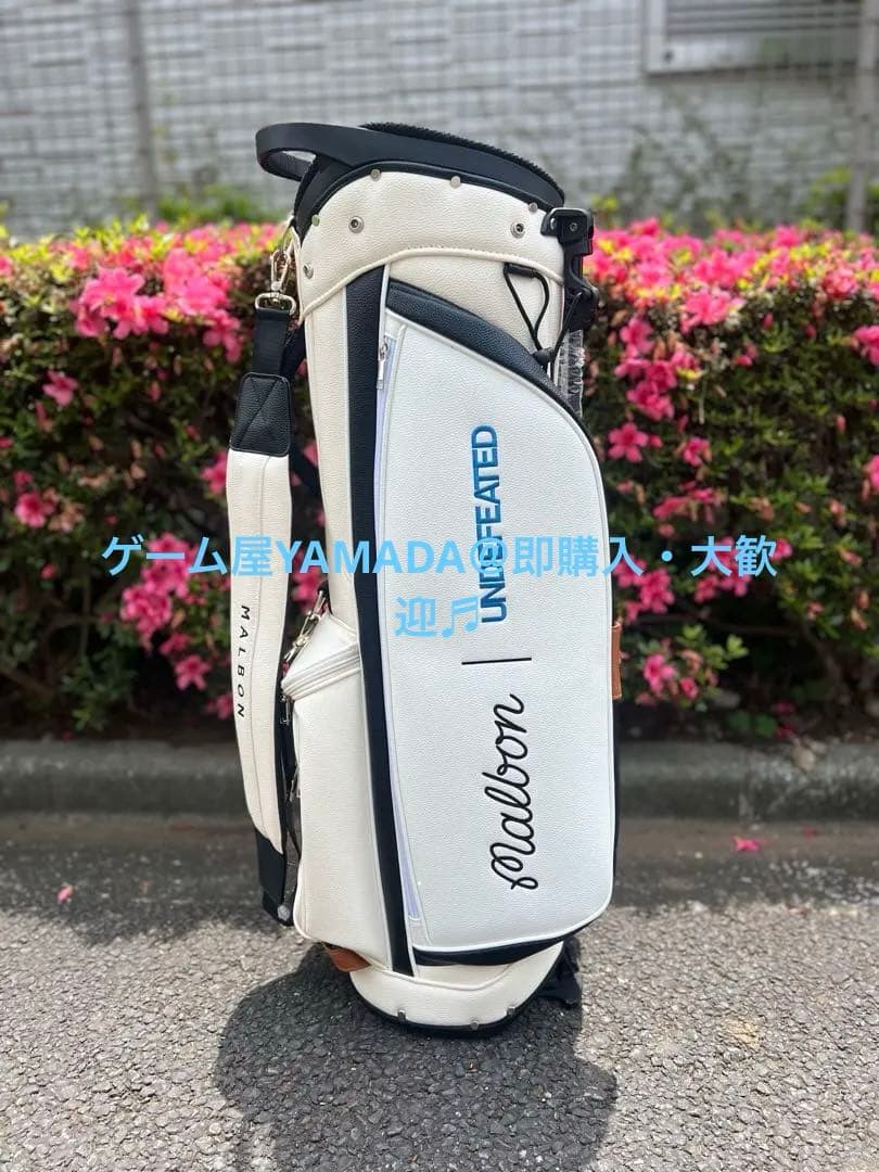 Malbon Golfマルボン ゴルフ キャディバッグ スタンド式