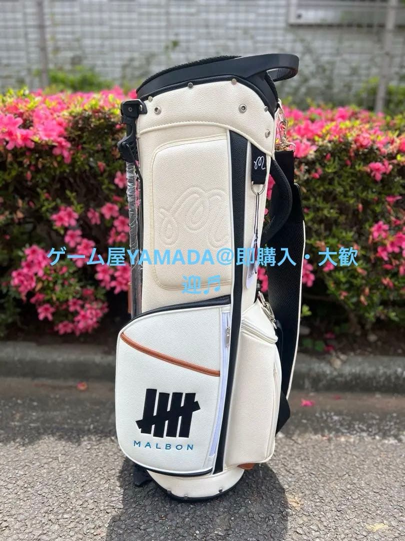 Malbon Golfマルボン ゴルフ キャディバッグ スタンド式