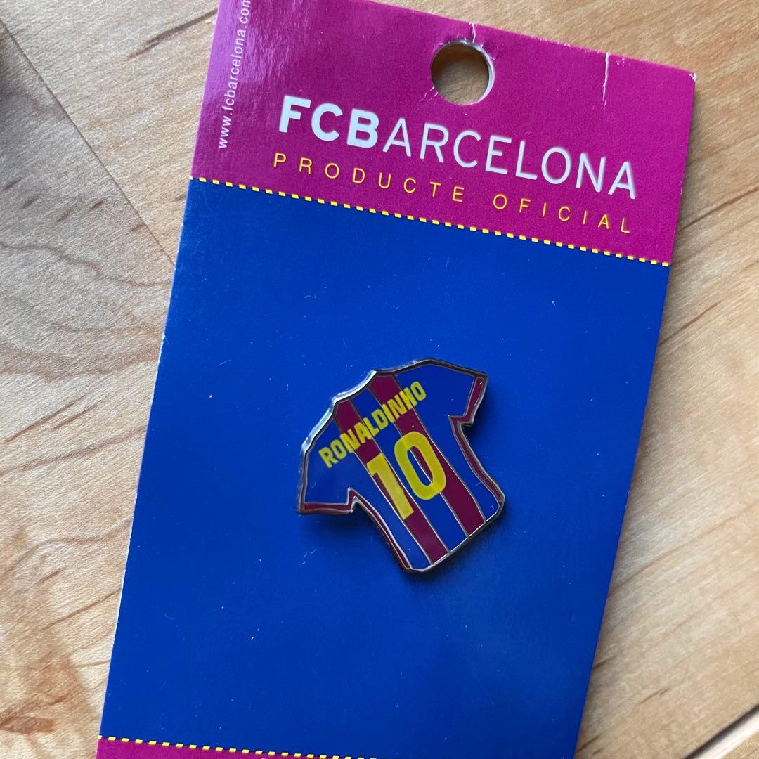 10点FCバルセロナユニフォームキーホルダーストラップロナウジーニョメッシ