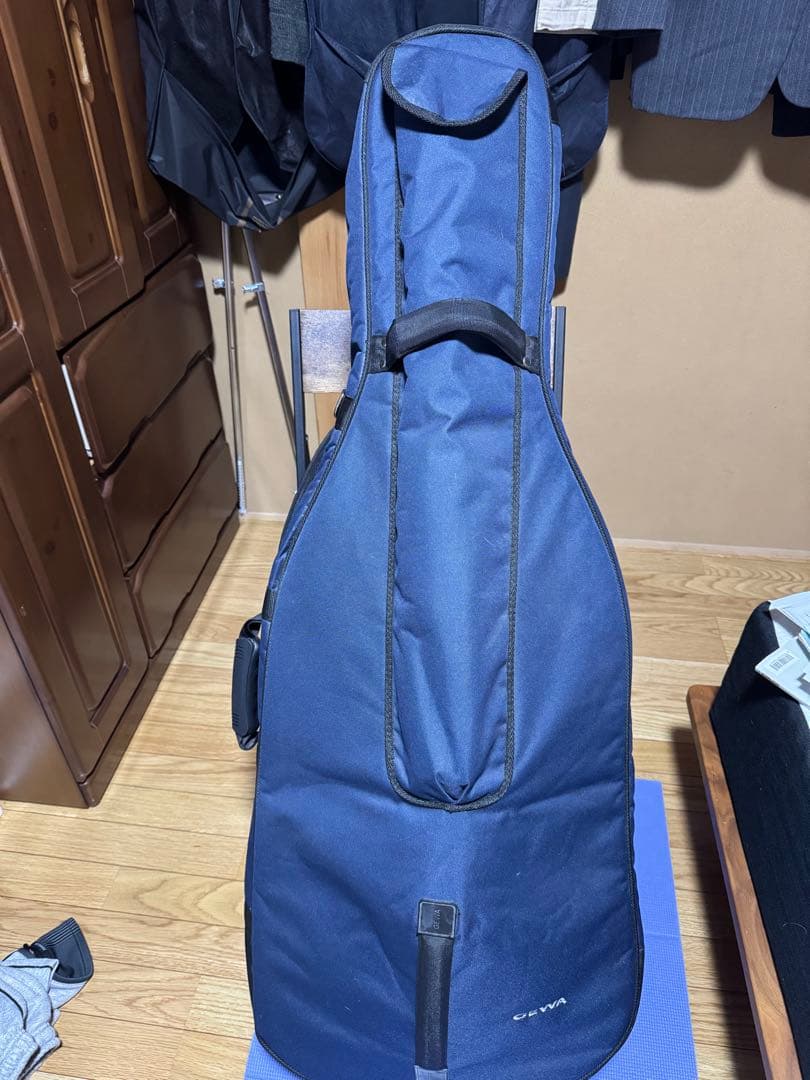 チェロ　ヒューメビアンカ　サイズ4/4 本体　弓　付属品