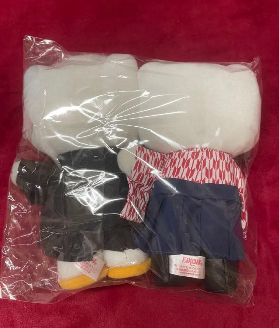 激レア☆キティ ダニエル 卒業式 袴 和服 ぬいぐるみ マスコット 2体セット