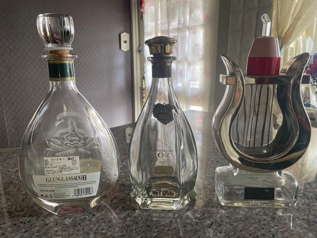 高級ウイスキー☆空ボトル