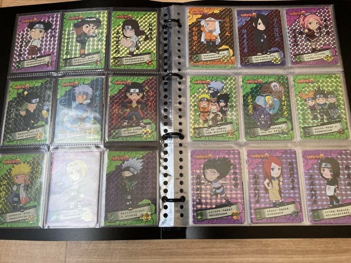 NARUTO ナルト　カード　海外版　ファイルごとまとめ売り！