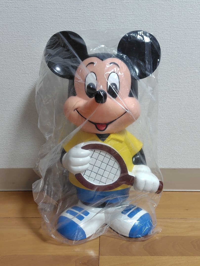 三菱銀行　ミッキーマウス　貯金箱　新品未使用　特大　ディズニー