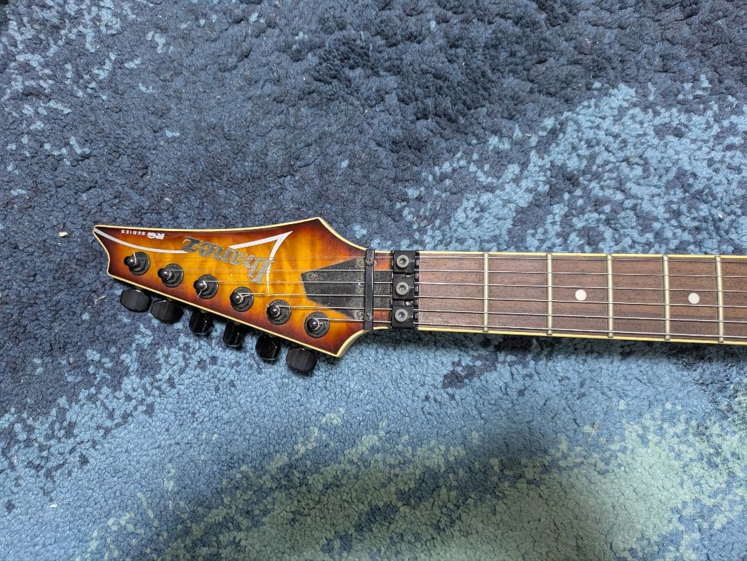 Ibanez エレキギター RG350QMサンバースト フロイドローズ式