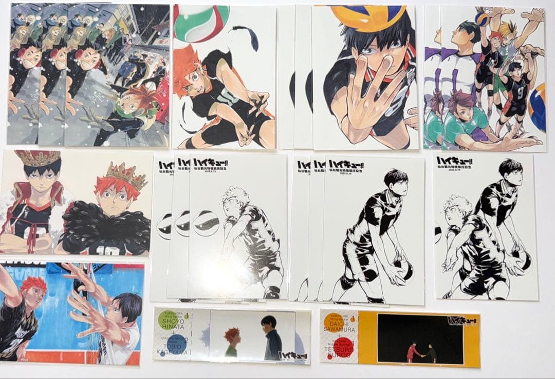 ハイキュー‼︎ アクスタ アトコ ぬい 缶バッジ等500点以上まとめ売り