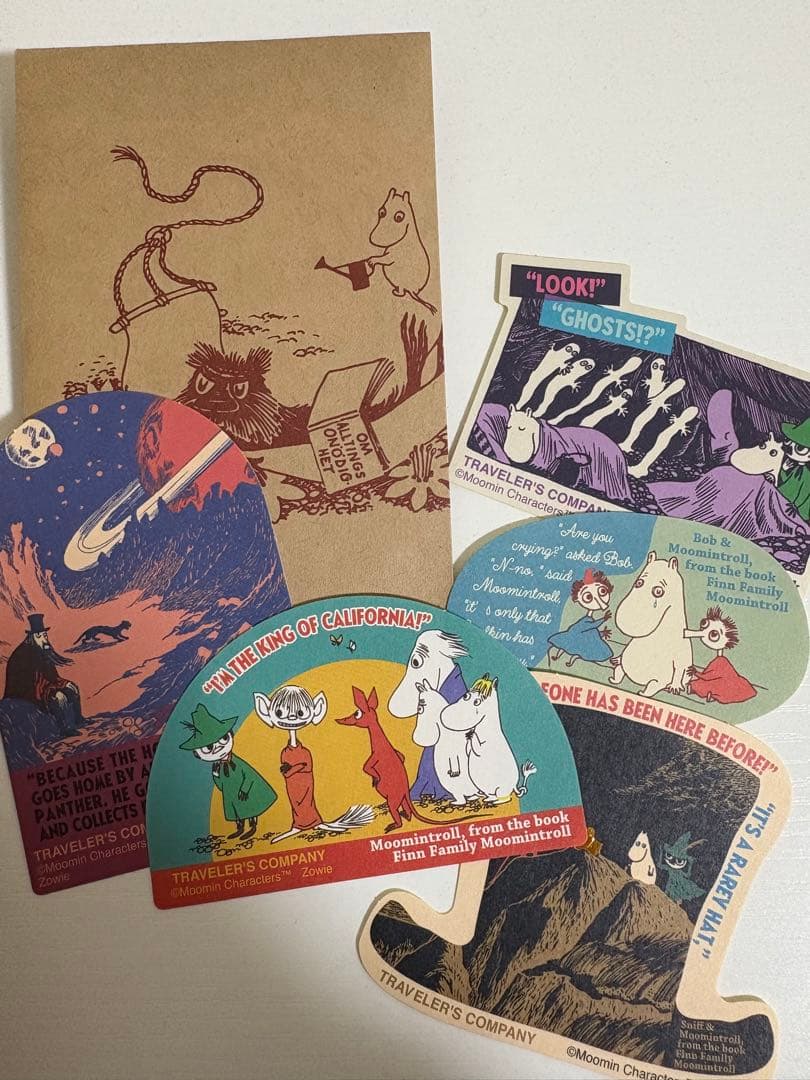 トラベラーズノート ムーミン一家 MOOMIN 限定 オリーブ TNR