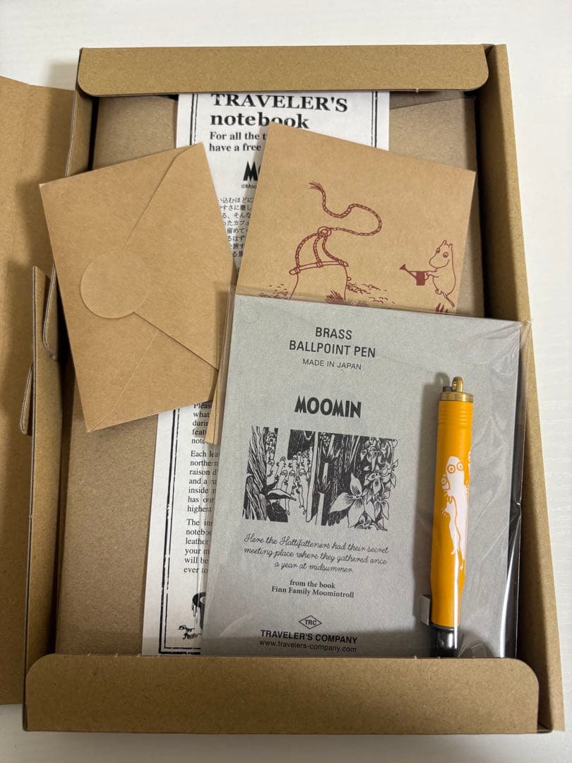 トラベラーズノート ムーミン一家 MOOMIN 限定 オリーブ TNR
