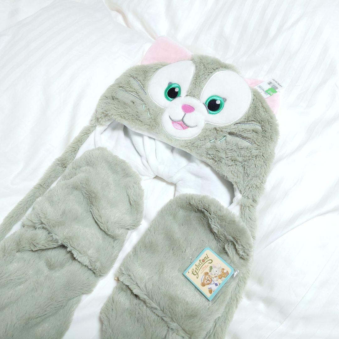 ジェラトーニ　マフラー　帽子　　香港ディズニー