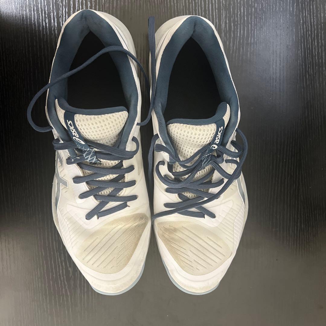 ASICS GEL-ROCKET バレーボールシューズ ホワイト/ネイビー