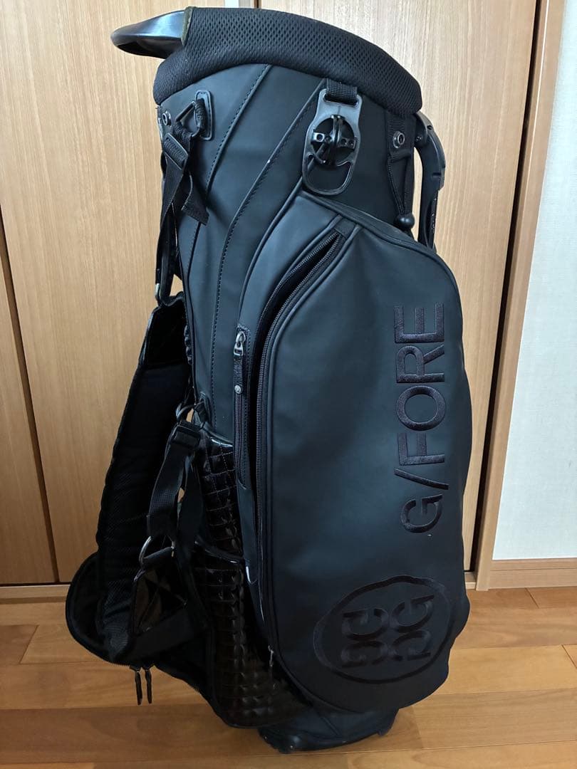 希少 ⭐ G/FORE キャディーバッグ スタンド形 ショルダーストラップ2本付