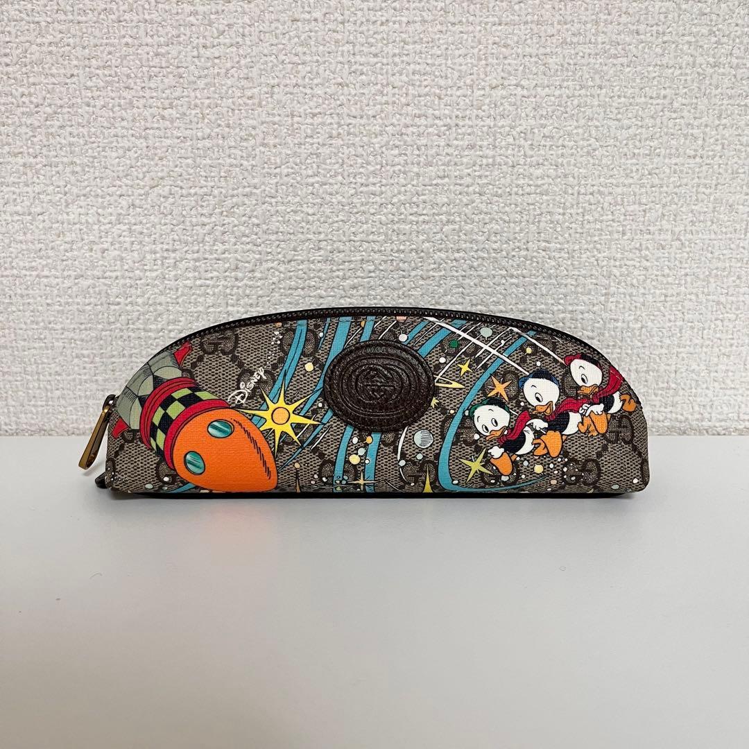 ※モリス　【新品】GUCCI ディズニーコラボ ドナルド筆箱