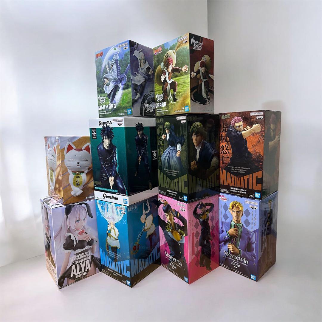 最新系プライズ含む フィギュア10体セット 呪術廻戦 ナルト ジョジョ