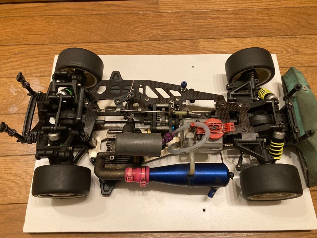 京商 ラジコン スーパー10 当時物 中古 シャーシ 送料込み