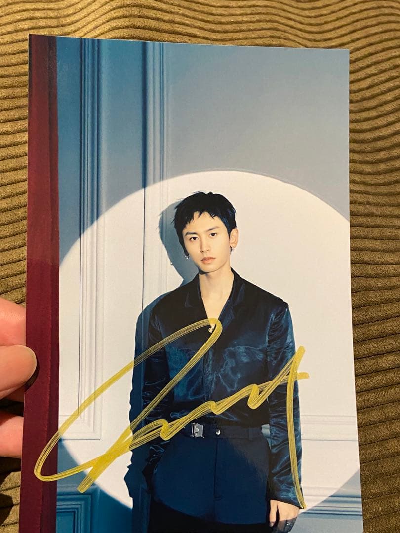 張哲翰 直筆サインまとめ 大幅割引入り(4月15日に返送する予定)