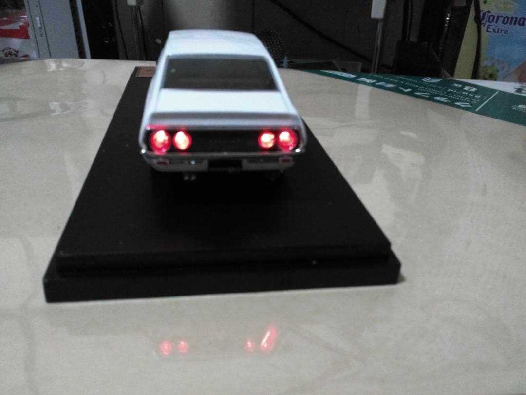 アシェット 国産名車コレクション 1/43 SKYLINE 電飾化ライト