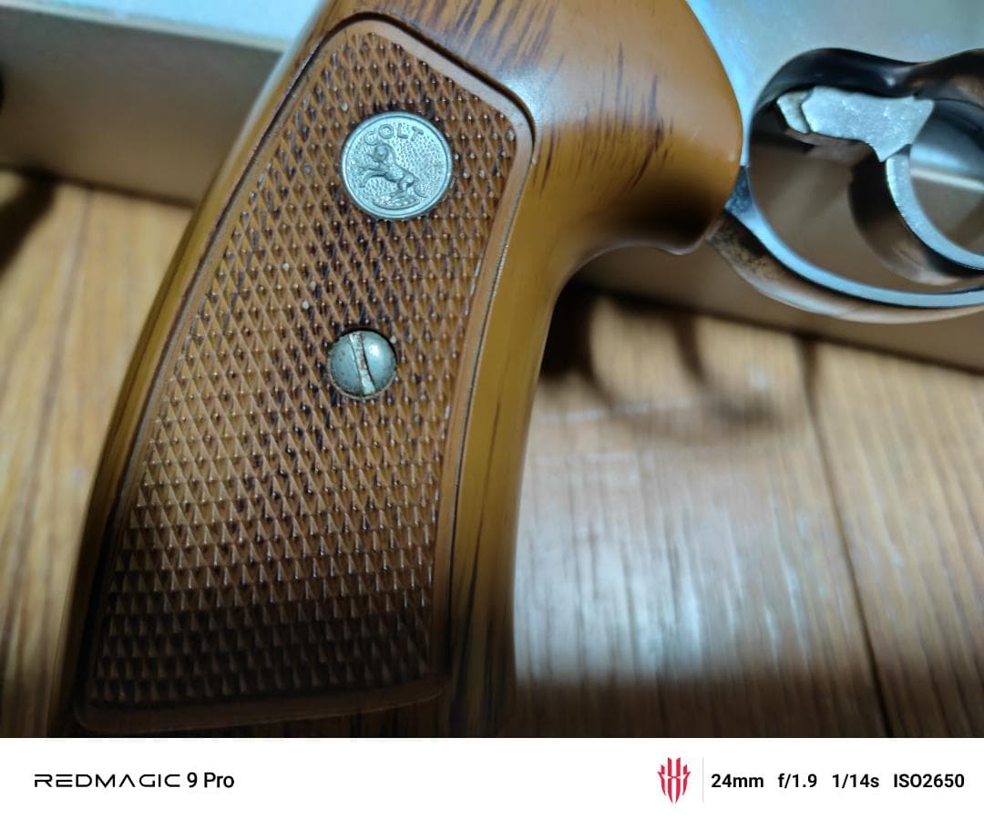 マルシン 6mm BBガスリボルバー シルバー