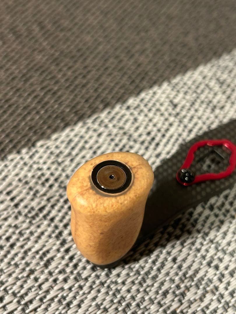 『SLP WORKS』RCSカーボンクランクハンドル 85mm&コルクノブ