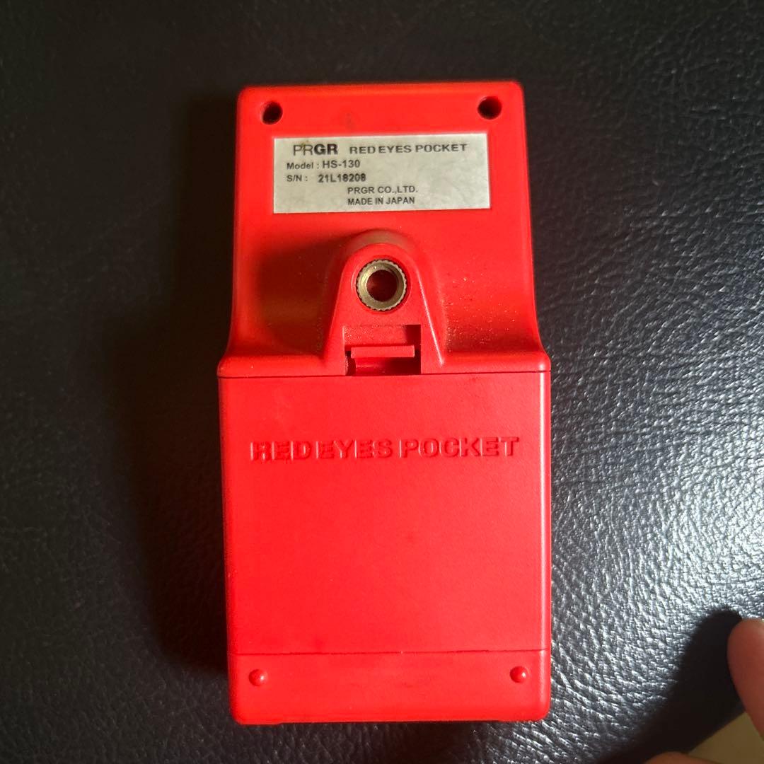 PRGR RED EYES POCKET HS130 距離測定器