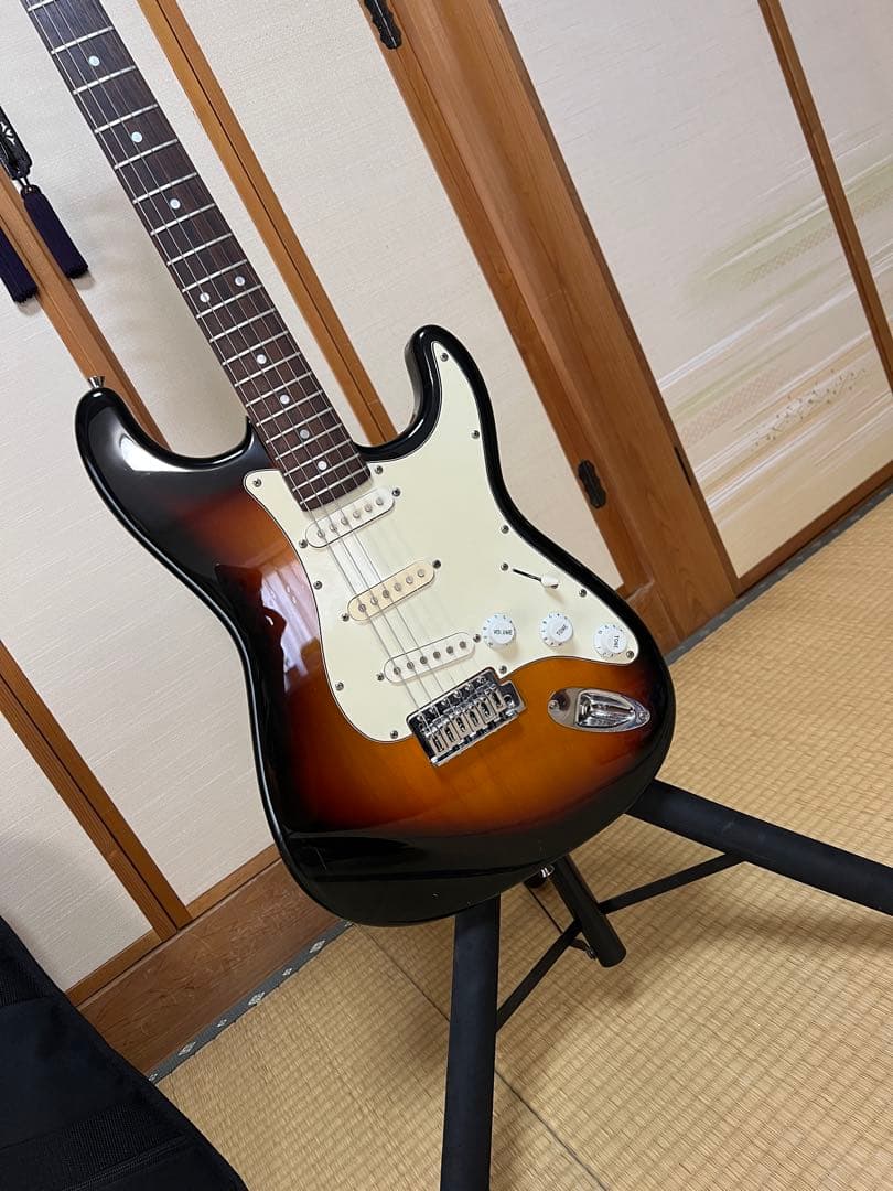 Bacchus エレキギター ストラトキャスター　fenderケース付き