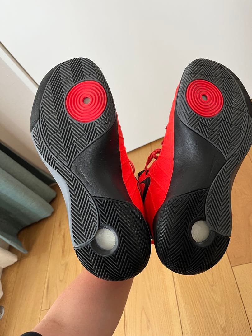 NIKEバスケットシューズ レッド