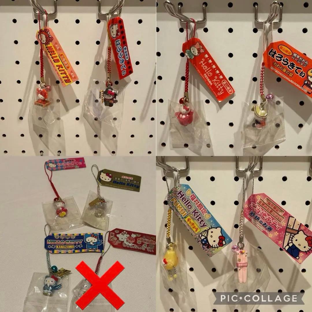 ご当地キティストラップなど100個セット