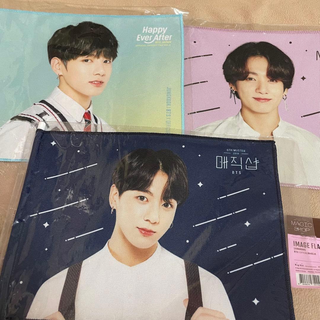 ジョングク 団扇 フラッグ 一式