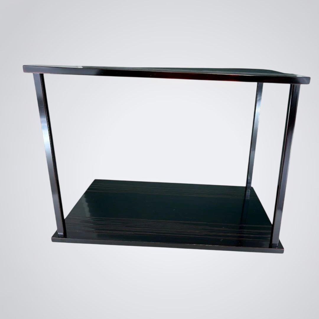 【中古品】川瀬表完造　木地　山里棚