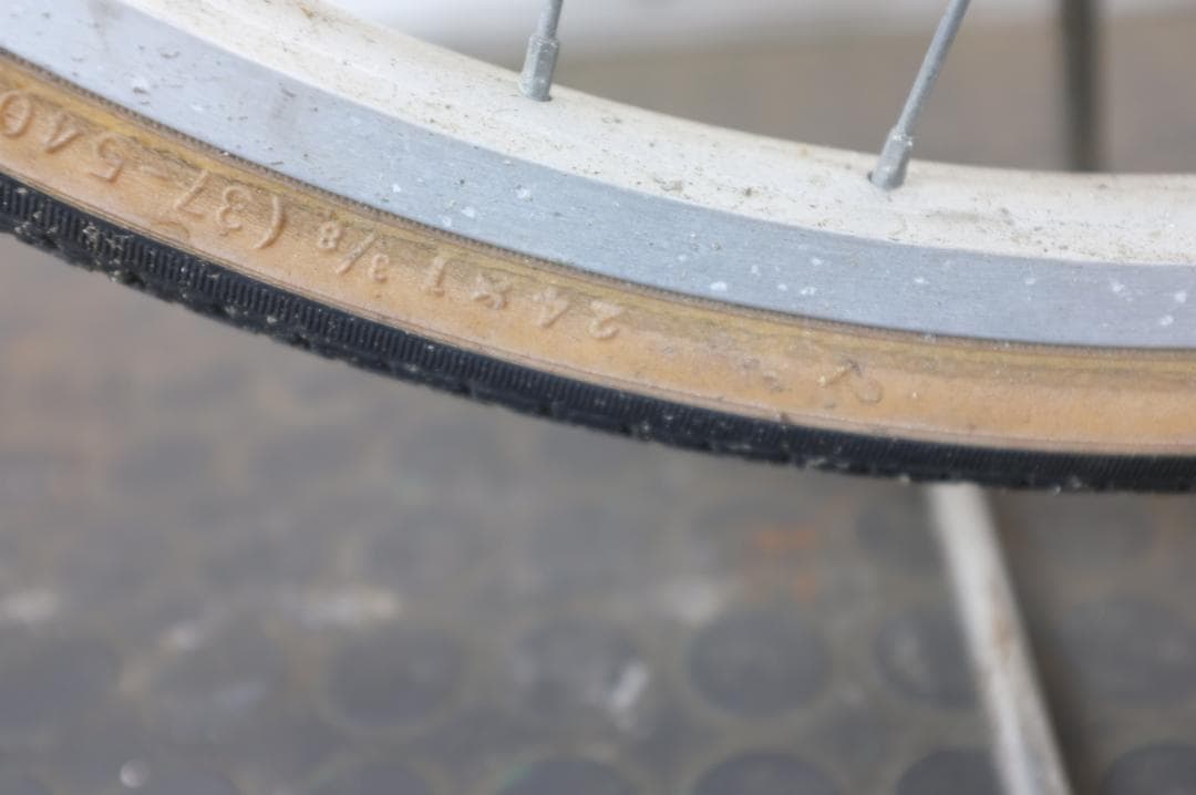 軽快車　24インチ　シングル　オートライト