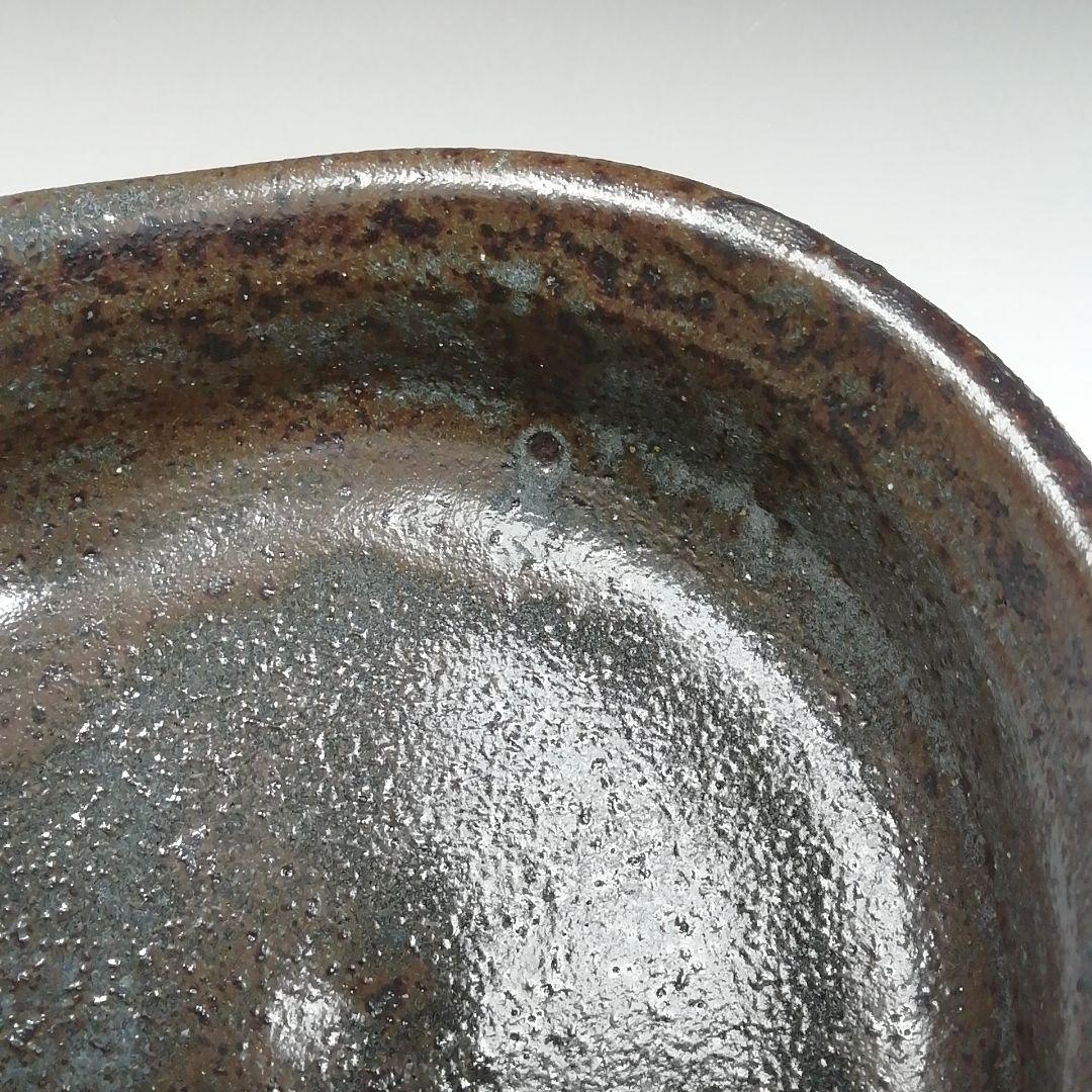 Ｗ８４　茶碗　『鼡志野　茶碗』『竹里庵　加藤春二 作』　共箱　抹茶碗　茶道具