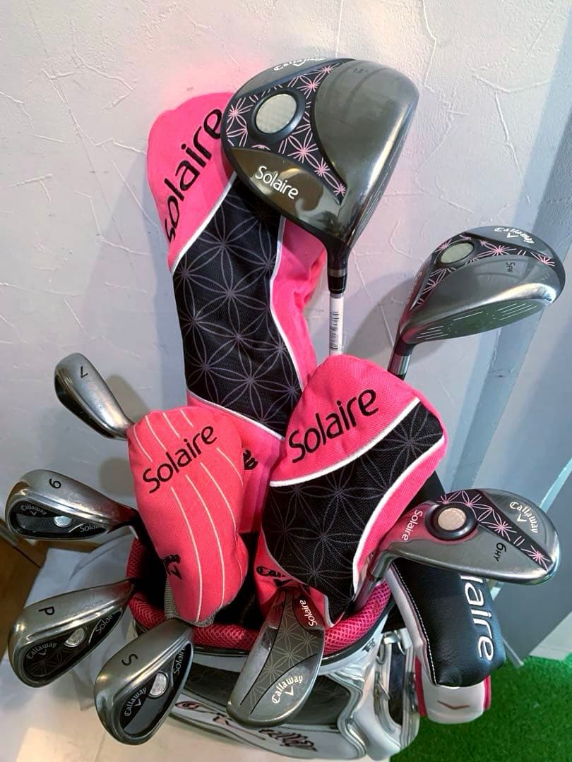 豪華　現行品　レディースゴルフクラブ キャロウェイ　ソレイユ　優しく可愛い