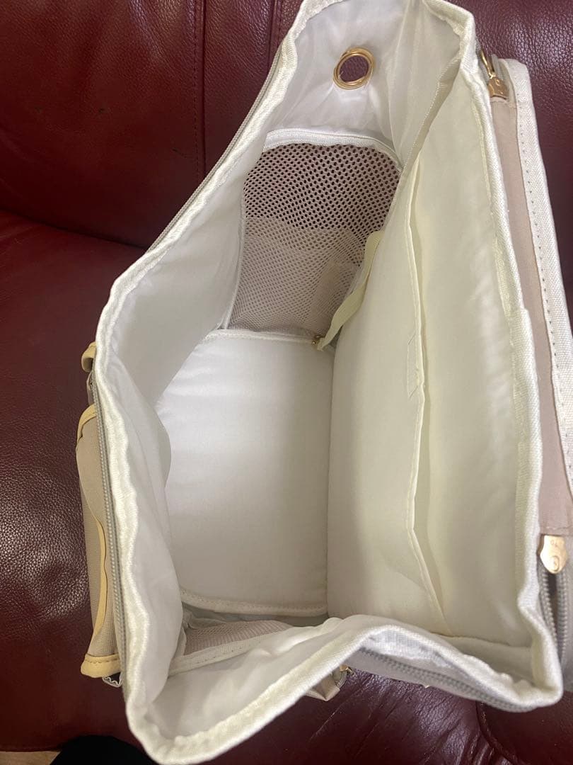 新品　未使用　PETTENA ペット　リュック HIYORI ベージュ