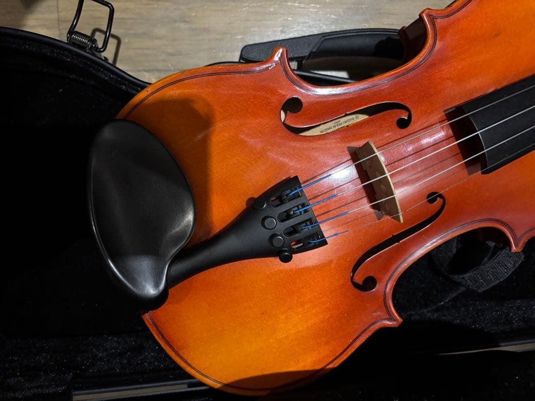 バイオリン 青色ハードケース付き SUZUKI NO.280 3/4サイズ
