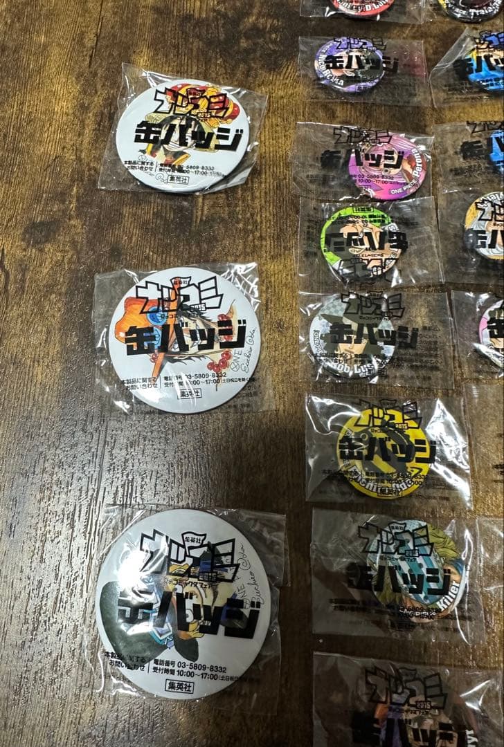 夏コミ2015 ワンピース 缶バッジ103種 コンプ