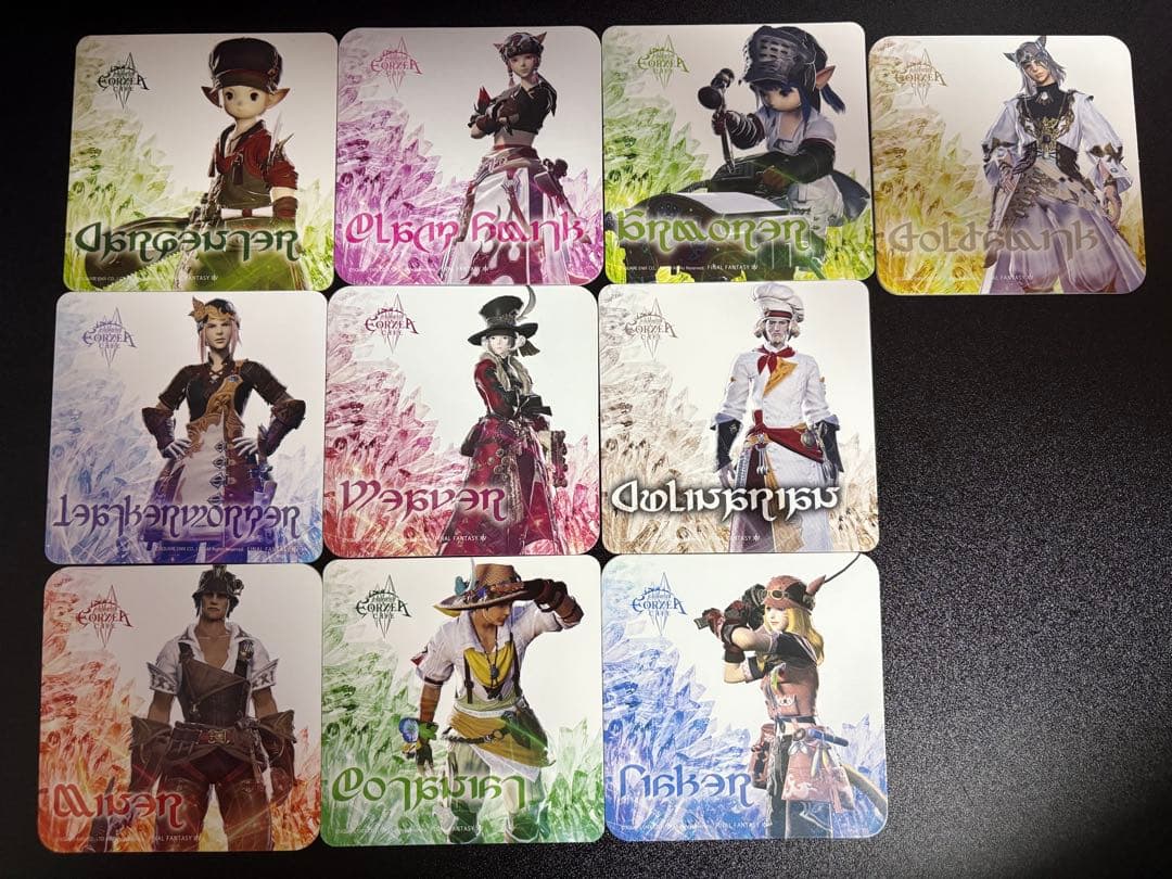 FF14 エオカフェ コースター 72枚