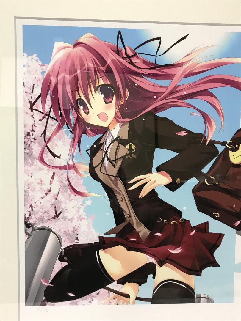 karory  版画「サクラ、咲く。」　アールビバン　版画