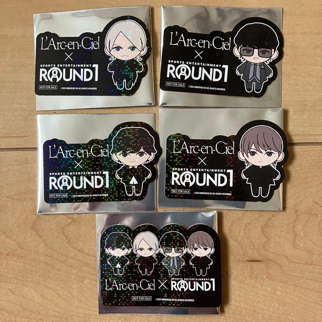 L'Arc~en~Ciel　ラルク　ラウンドワン限定　コンプリートセット