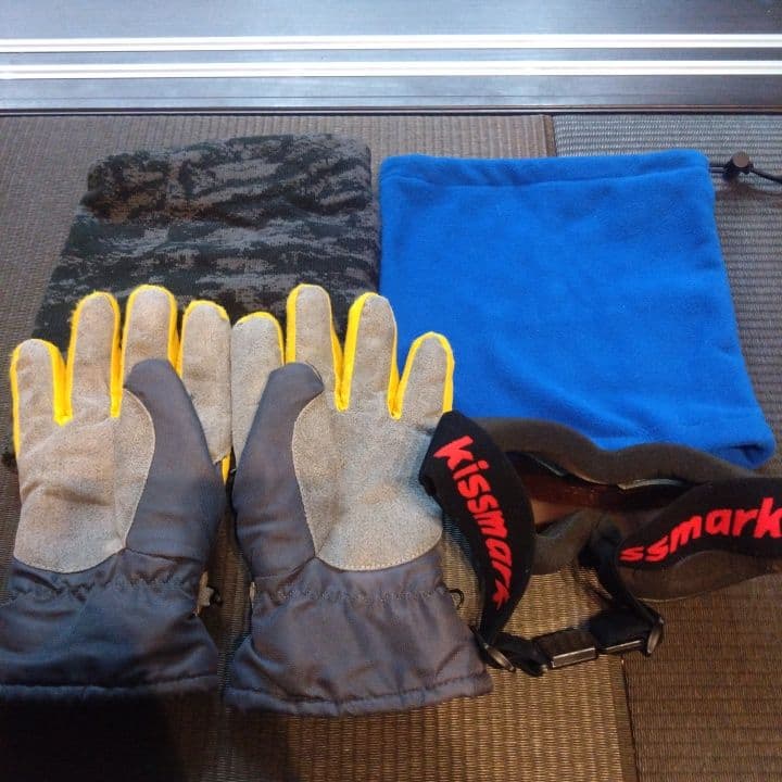 グローブ　ゴーグル　帽子　ネックウォーマー　set