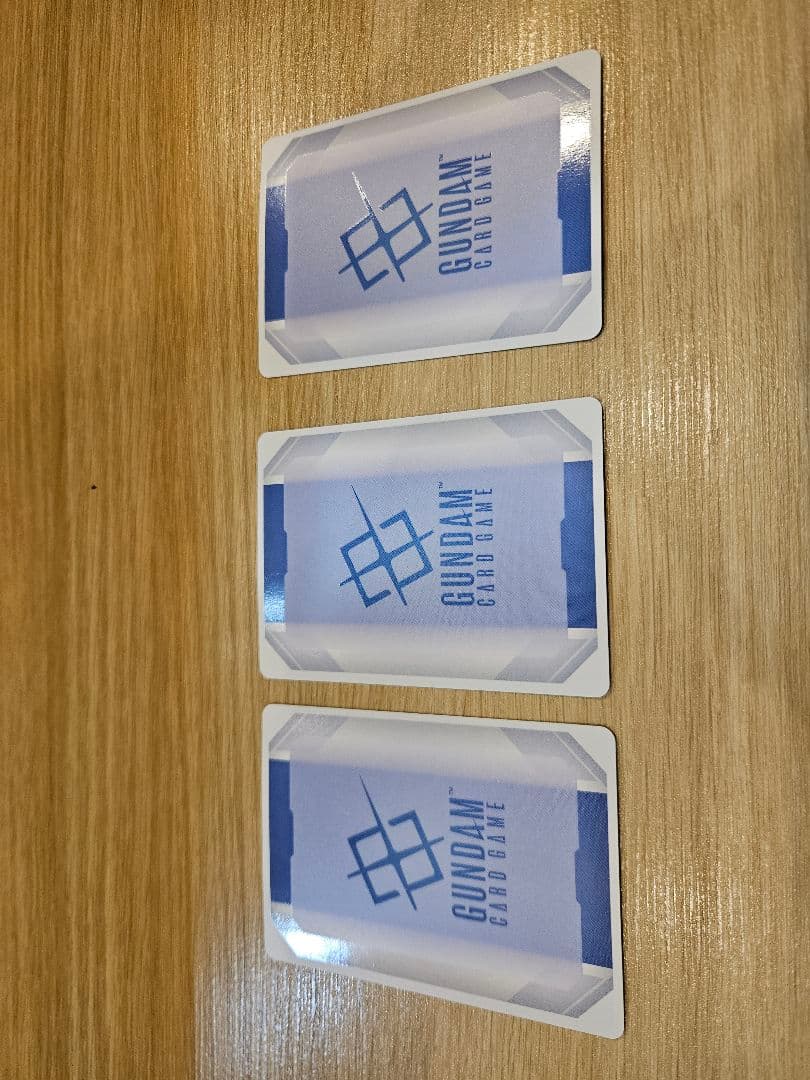 ガンダムカードゲーム　覚悟の表れ　パラレル　3枚セット