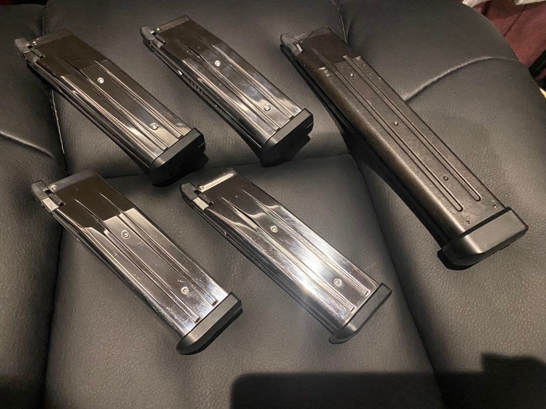 東京マルイHi-CAPA ハイキャパカスタム デュアル・ステンレス マガジン5本