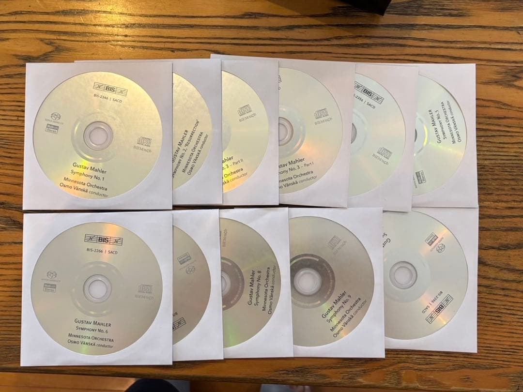 【クラシックSACD】O.ヴァンスカ＆ミネソタO/マーラー交響曲全集11SACD