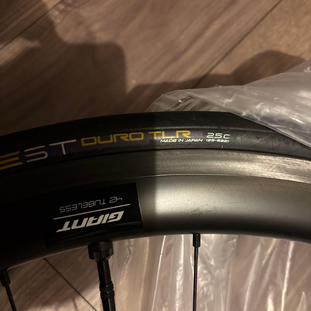 プロペルアドバンスドプロゼロ　付属ディープリムです。　交換用チューブ1本、付き。