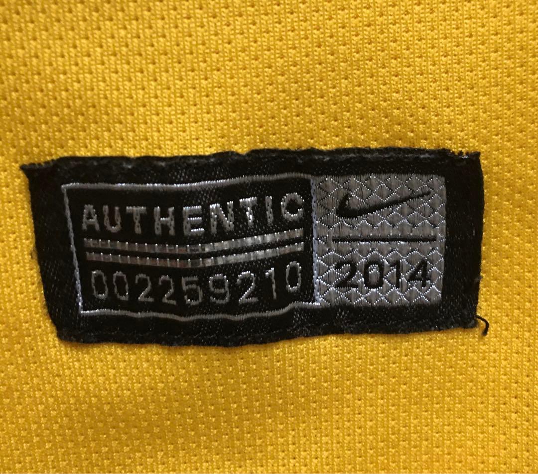 【美品】2014 FIFA W杯サッカーブラジル代表ネイマール10番ユニフォーム