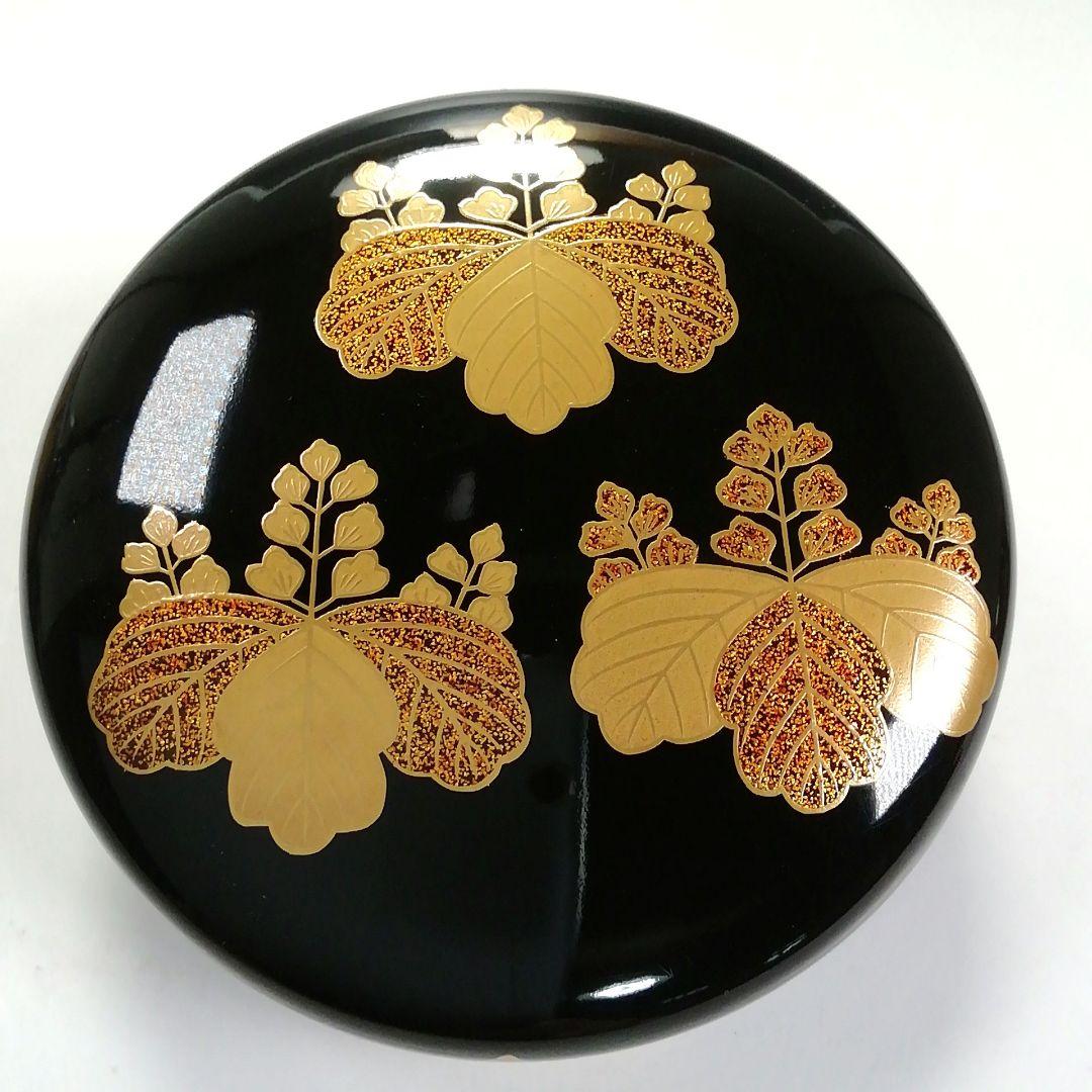 Ｓ４８０　棗　『七五桐蒔絵　棗』『春峰作』『茶入』　共箱　茶道具