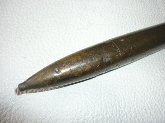 非売品 1933年頃■大日本帝国海軍 帝国義勇艦隊建設記念 魚雷型 銅製 文鎮