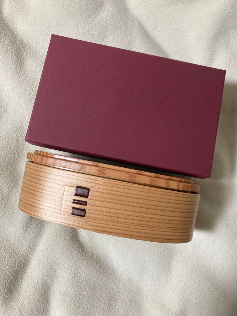 お値下げ不可です【新品】秋田県大館市 曲げわっぱ 二段