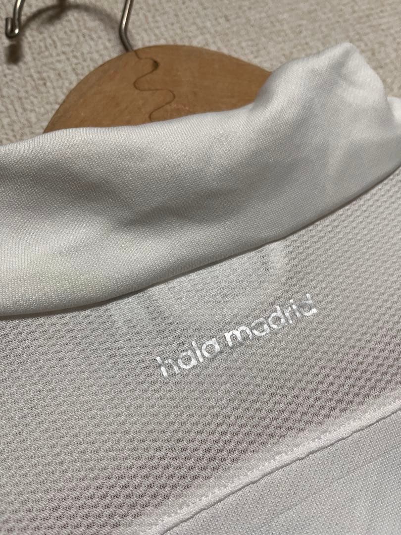 スペインリーグレアルマドリードadidas製長袖プラクティスシャツバルセロナ