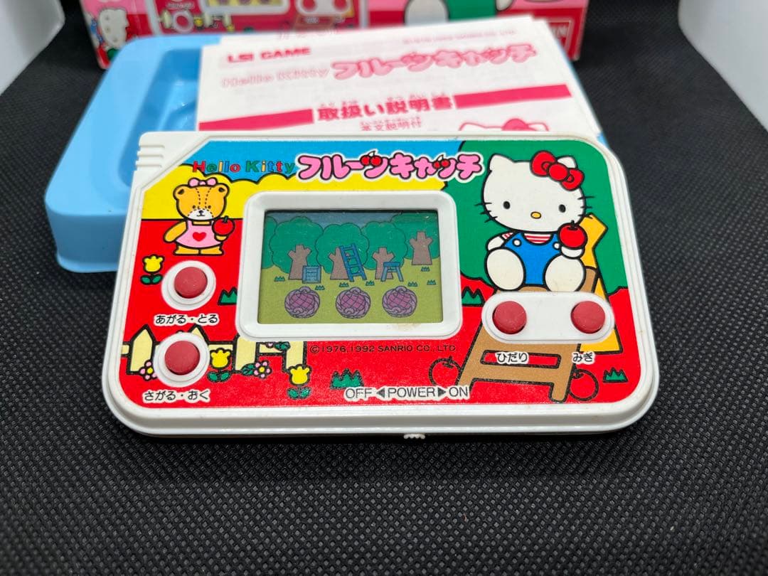 【新品未使用】ハローキティ　フルーツキャッチ　レトロ　ゲーム