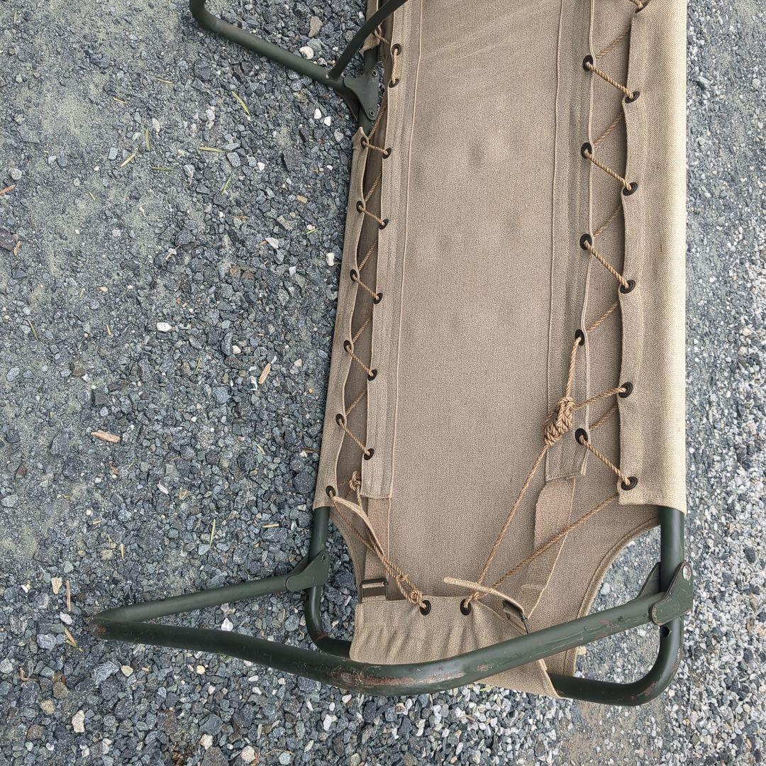 フランス軍　フィールドコットベッド　仏軍　折りたたみベッド